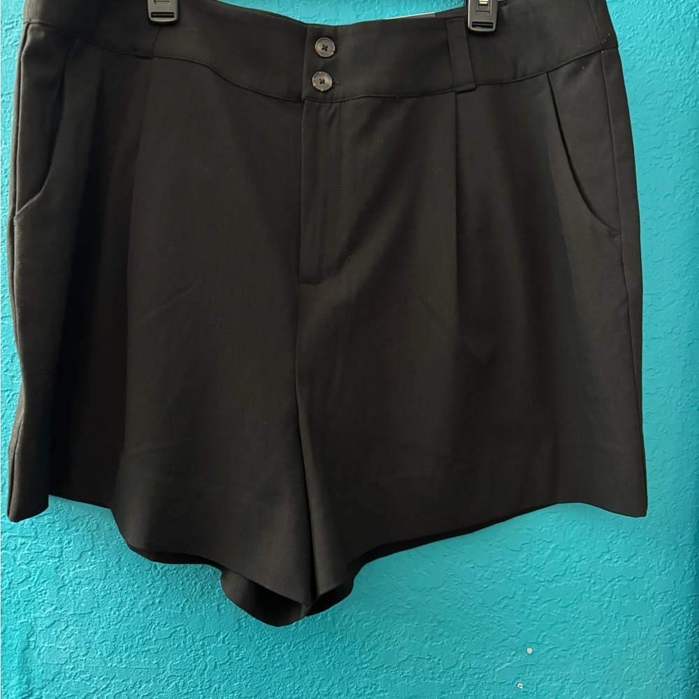 Torrid Black High Waist Shorts with Tailored Fit NWT